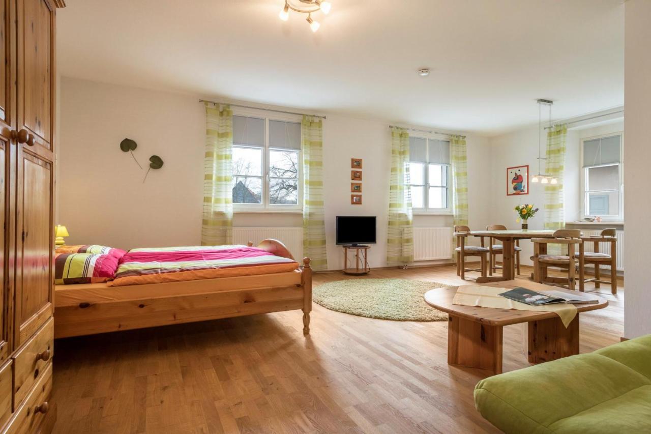 Ferienwohnung Am Schloss ไฮลิเกนแบร์ก ภายนอก รูปภาพ